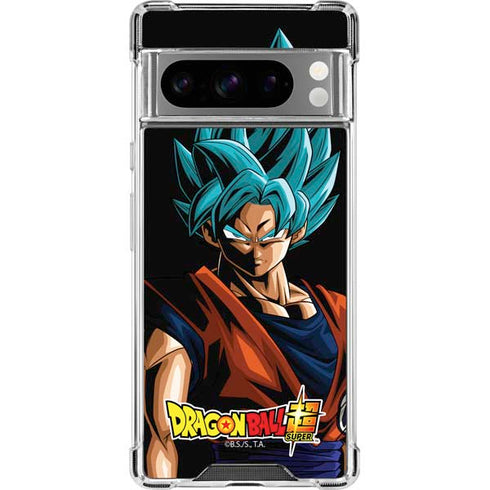 Dragon Ball Super Goku Google Pixel 8 Pro Clear Case